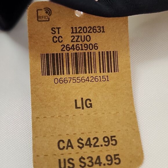 VICTORIA'S SECRET PINK  Black Halter Bikini Swim Summer Top Padded Cups Large - Picture 9 of 9